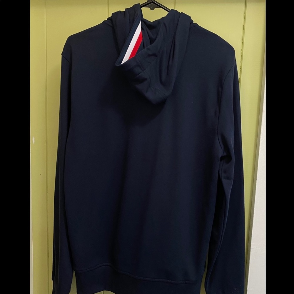 Tommy Hilfiger Sweater Jacket Navy Blue Size Medium - Picture 2 of 9